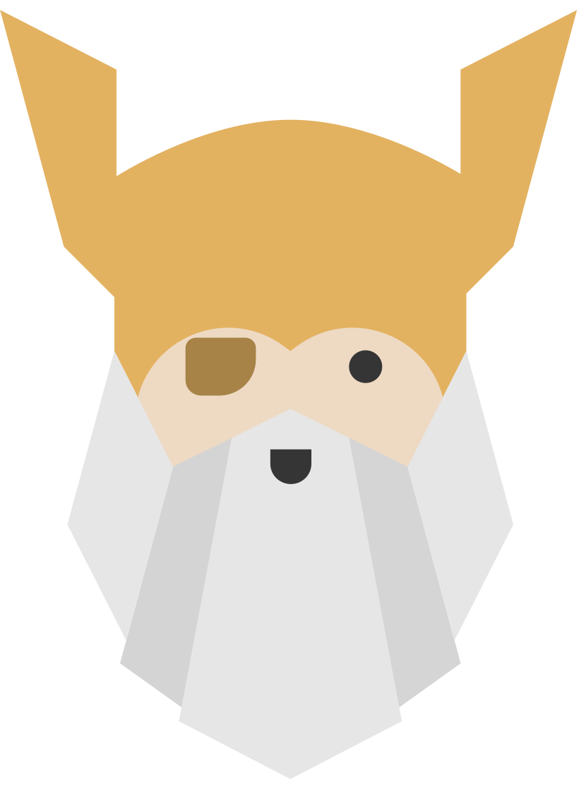 The Odin Project logo with stylized Norse helmet. The Odin Project offers free, open source coding curriculum focused on web development. The background is plain white, conveying a professional and welcoming tone.
